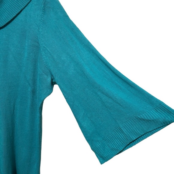 Designers Original Cowl Neck Sweater 3/4 Bell Sleeves Women’s Size XL - Picture 6 of 12